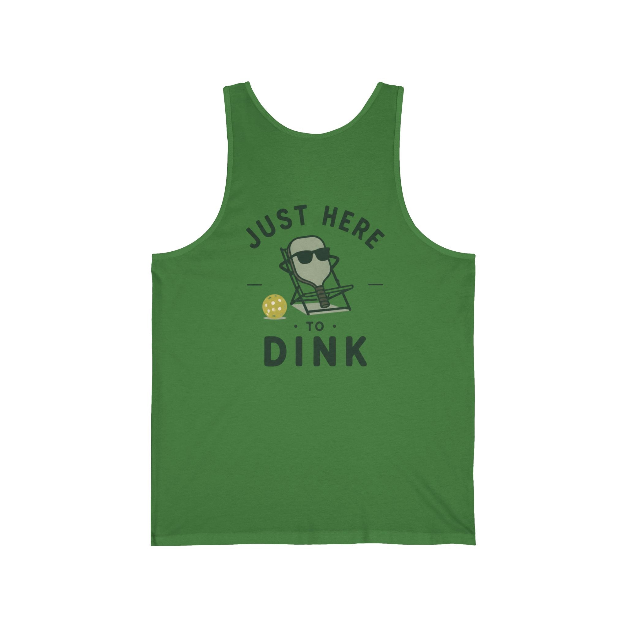 Just Here to Dink Tank Top